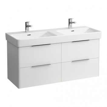 Cabinet vanity Laufen BASE 47x53x26,5, hinge on the left strony - white