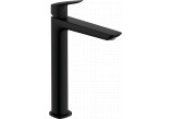 Single lever washbasin faucet 240 Fine without waste, Hansgrohe Logis - Black Matt 