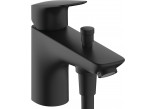 Single lever Bath tap Monotrou z 2 zakresami przepływu, Hansgrohe Logis - Black Matt 