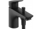 Single lever Bath tap Monotrou z 2 zakresami przepływu, Hansgrohe Logis - Black Matt 