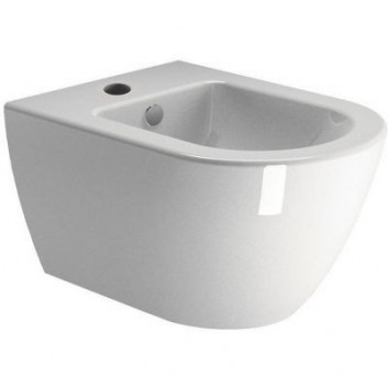 Bowl WC GSI Pura 50x36 cm, hanging bez kołnierza Swirlflush - cenere mat