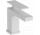 Single lever washbasin faucet 80 CoolStart without waste, Hansgrohe Tecturis E - White Matt