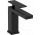 Single lever washbasin faucet 110 with pop-up waste, Hansgrohe Tecturis E - Black Matt