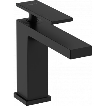 Single lever washbasin faucet 110 without waste, Hansgrohe Tecturis E - Chrome 