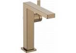 Single lever washbasin faucet 150 Fine, CoolStart with pop-up waste Push-Open, Hansgrohe Tecturis E - Brąz Szczotkowany