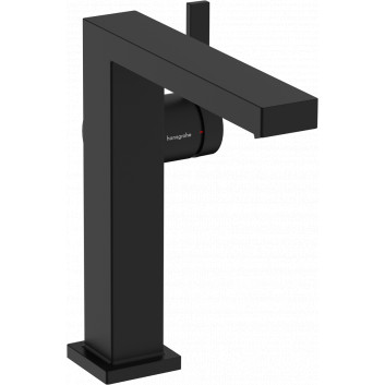 Single lever washbasin faucet 150 Fine, CoolStart with pop-up waste Push-Open, Hansgrohe Tecturis E - Brąz Szczotkowany