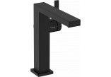 Single lever washbasin faucet 150 Fine, CoolStart without waste, Hansgrohe Tecturis E - Black Matt