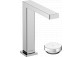 2-hole washbasin faucet 150 CoolStart z niezamykanym kompletem odpływowym, Hansgrohe Tecturis E - Chrome 