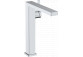 Single lever washbasin faucet 240 Finie for countertop washbasins, CoolStart with pop-up waste Push-Open, Hansgrohe Tecturis E - Chrome