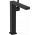 Single lever washbasin faucet 240 Finie for countertop washbasins, CoolStart with pop-up waste Push-Open, Hansgrohe Tecturis E - Black Matt