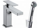 Single lever washbasin faucet 110 z główką Bidetta i wężem shower 160 cm, Hansgrohe Tecturis E - Chrome 