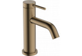 Single lever washbasin faucet 80 without waste, Hansgrohe Tecturis S - Brąz Szczotkowany