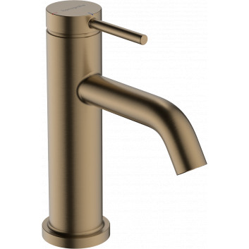 Single lever washbasin faucet 80 without waste, Hansgrohe Tecturis S - Chrome 