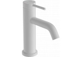 Single lever washbasin faucet 80 without waste, Hansgrohe Tecturis S - White Matt