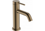 Single lever washbasin faucet 80 CoolStart with pop-up waste, Hansgrohe Tecturis S - Brąz Szczotkowany