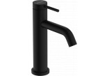 Single lever washbasin faucet 110 with pop-up waste, Hansgrohe Tecturis S - Black Matt