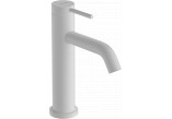 Single lever washbasin faucet 110 with pop-up waste, Hansgrohe Tecturis S - White Matt