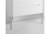 2 aluminiowe legs for hanging cabinet, KERASAN WALDORF - Bronzo 