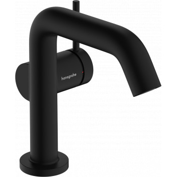 Single lever washbasin faucet 110 Fine, CoolStart with pop-up waste Push-Open, Hansgrohe Tecturis S - Brąz Szczotkowany