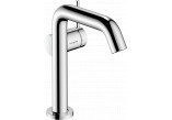 Single lever washbasin faucet 150 Fine, CoolStart with pop-up waste Push-Open, Hansgrohe Tecturis S - Chrome