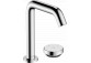 2-hole washbasin faucet 150 CoolStart z niezamykanym kompletem odpływowym, Hansgrohe Tecturis S - Chrome