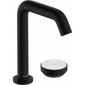 2-hole washbasin faucet 150 CoolStart z niezamykanym kompletem odpływowym, Hansgrohe Tecturis S - Brąz Szczotkowany