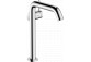 Single lever washbasin faucet 240 Finie for countertop washbasins, CoolStart with pop-up waste Push-Open, Hansgrohe Tecturis S - Chrome 