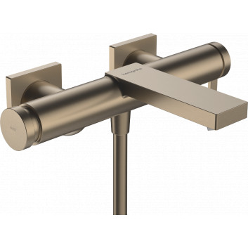 Single lever Bath tap wall mounted, Hansgrohe Tecturis E - Chrome 