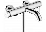 Single lever Bath tap wall mounted, Hansgrohe Tecturis S - Chrome 