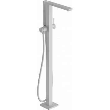 Single lever Bath tap, freestanding, Hansgrohe Tecturis E - Black Matt