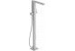 Single lever Bath tap, freestanding, Hansgrohe Tecturis E - Black Matt