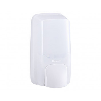 Soap dispenser w pianie na jednorazowe wkłady 1000 ml, material, MERIDA HARMONY - white transparent