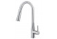 Kitchen faucet with pull-out spray - 2 rodzaje strumienia, Deante Lukrecja - Chrome 