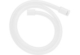 Shower hose z efektem metalicznym 1,25 m z nakrętkami cylindrycznymi, AXOR Starck - White Matt 