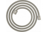 Tekstylny shower hose 2 m z nakrętką cylindryczną i stożkową, AXOR ShowerSolutions - White Matt