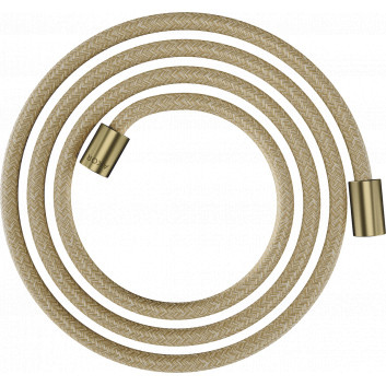 Tekstylny shower hose 2 m z nakrętkami cylindrycznymi, AXOR ShowerSolutions - Nikiel Szczotkowany