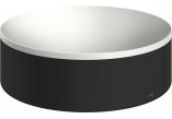 Countertop washbasin 300 without tap hole i przelewu, AXOR Suite Basins & Bathtub - Black Chrome Szczotkowany