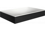 Countertop washbasin 600/400 without hole na baterie i przelewu, AXOR Suite Basins & Bathtub - Black Chrome Szczotkowany
