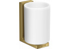Cup for toothbrushes to the teeth, AXOR Universal Rectangular - Gold Optyczny Polerowany