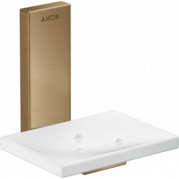 Soap dish, AXOR Universal Rectangular - Brąz Szczotkowany