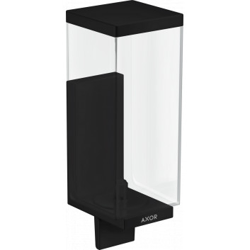 Soap dispenser w płynie, AXOR Universal Rectangular - Black Chrome Szczotkowany