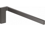 Towel rail, AXOR Universal Rectangular - Black Chrome Szczotkowany