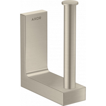 Reserve toilet paper holder toilet, AXOR Universal Rectangular - Black Matt