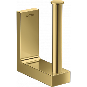 Reserve toilet paper holder toilet, AXOR Universal Rectangular - Nikiel Szczotkowany