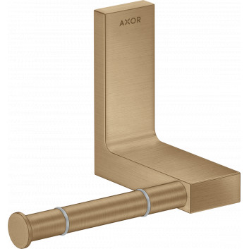 Toilet paper holder, AXOR Universal Rectangular - Brąz Szczotkowany