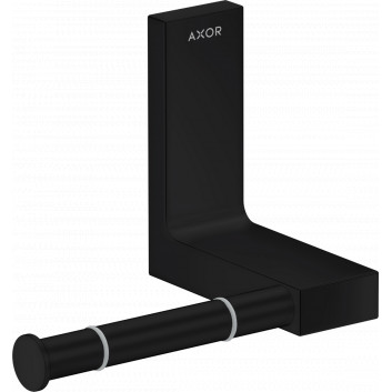 Toilet paper holder, AXOR Universal Rectangular - Black Chrome Szczotkowany