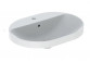 Washbasin Geberit Variform 60x40 cm drop in, oval KeraTect - white