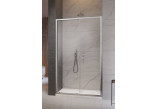 Door shower for recess installation Radaway Premium Plus DWJ 120, uniwersalne, 1175-1215mm, glass fabric, profil chrome