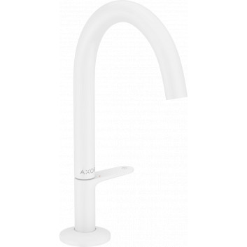 Washbasin faucet Select 170 with pop-up waste Push-Open, AXOR One - White Matt 