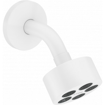 Shower head 75 1jet EcoSmart with shower arm, AXOR One - White Matt 